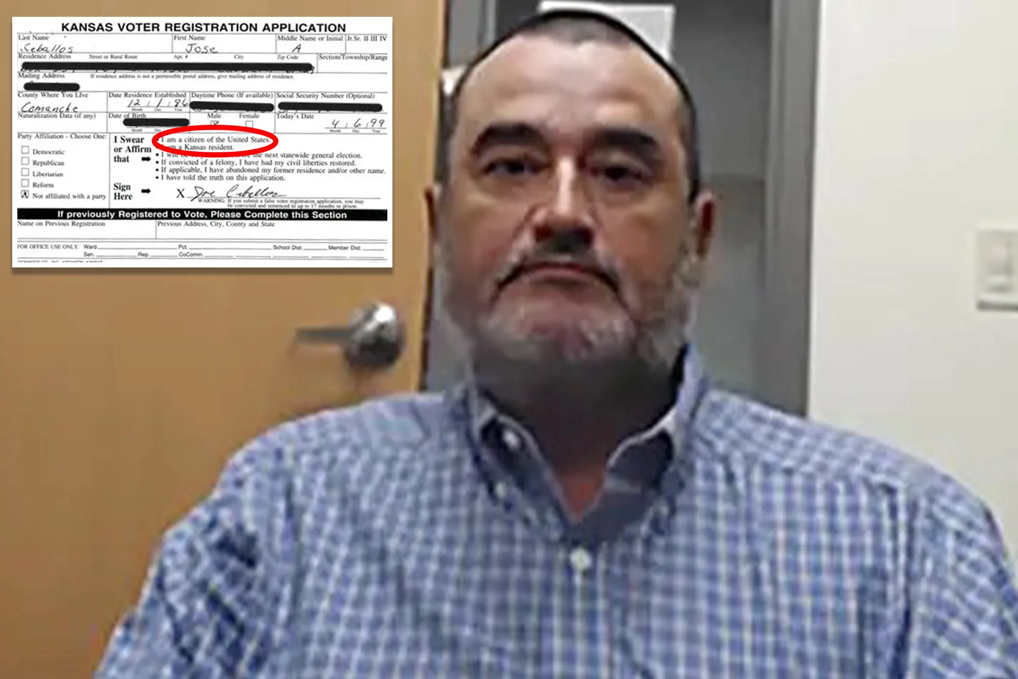 Mexican national faces removal after voting illegally in US election, DHS says