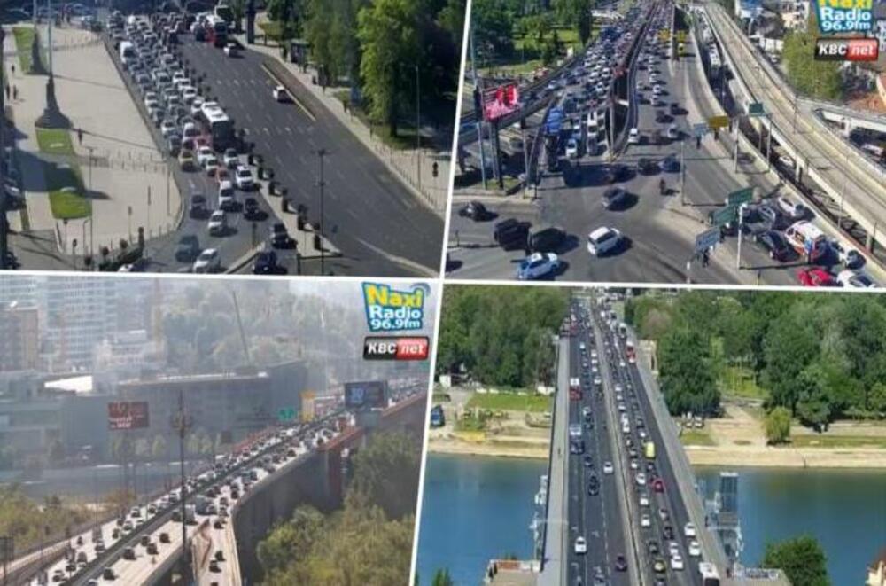 Vratila se gužva u Beograd: Ovo su najkritičnije tačke ovog jutra (FOTO)