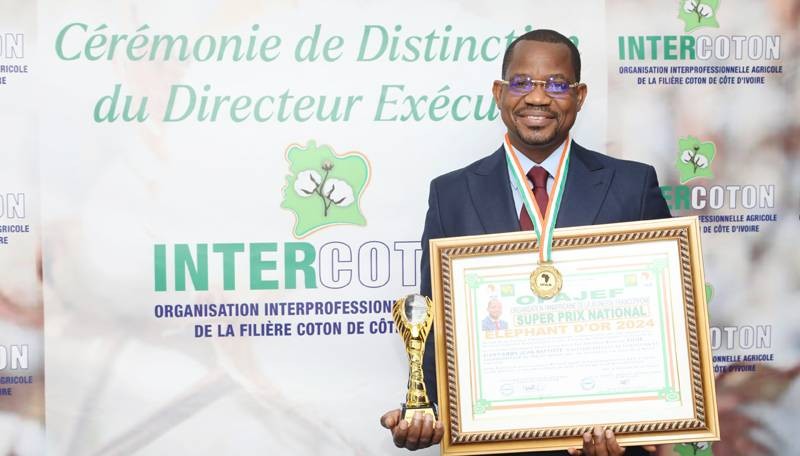 Filière coton/Reconnaissance du mérite : Le directeur exécutif d’Intercoton distingué