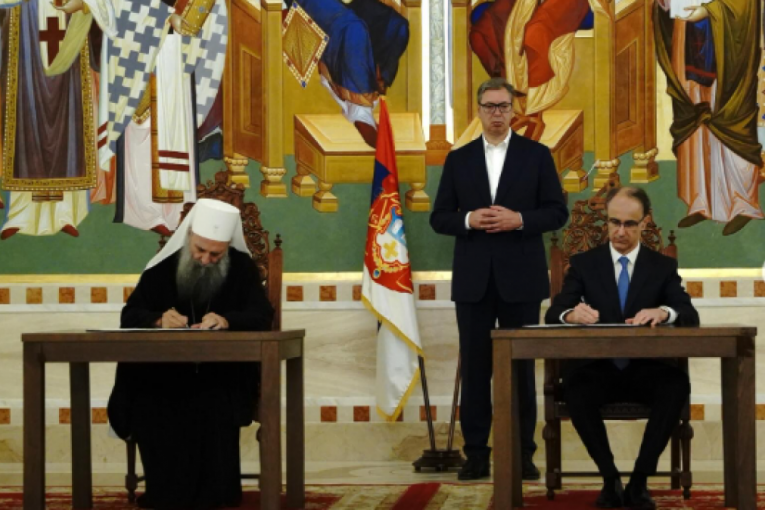NOVO POGLAVLJE ZA HRAM SVETOG SAVE! Potpisan ugovor za završne radove, moćna poruka predsednika Vučića: "NA VIDOVDAN SE SVE VIDI!"