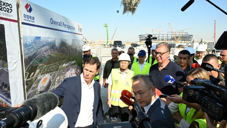 VUČIĆ I LI MING OBIŠLI EKSPO 2027: Predsednik poslao važnu poruku randicima, pa odgovorio na ključna pitanja za Srbiju i naš narod (VIDEO)