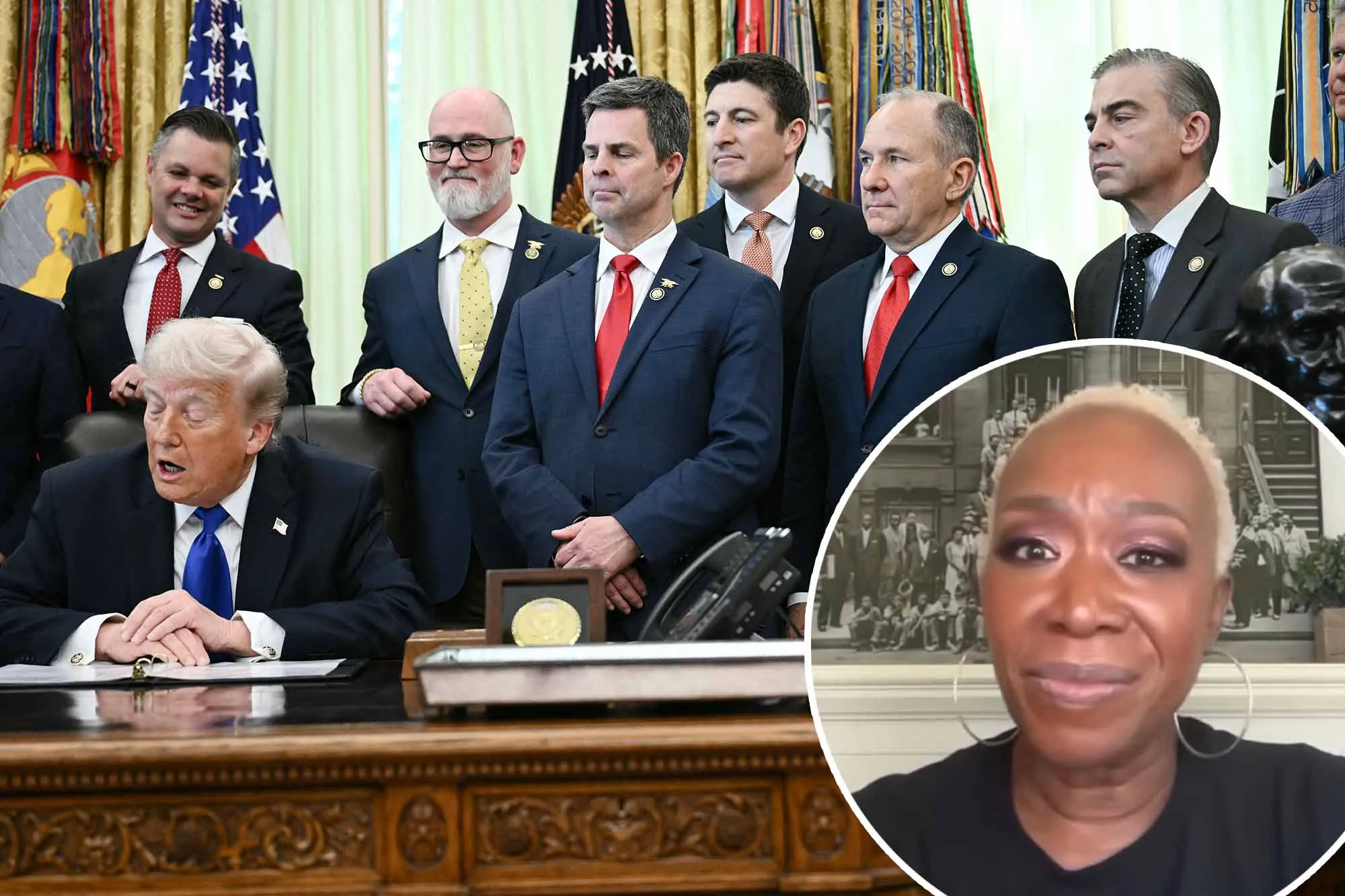 Joy Reid’s podcast guest says America coddles ‘weak white men’ in wild anti-Trump rant