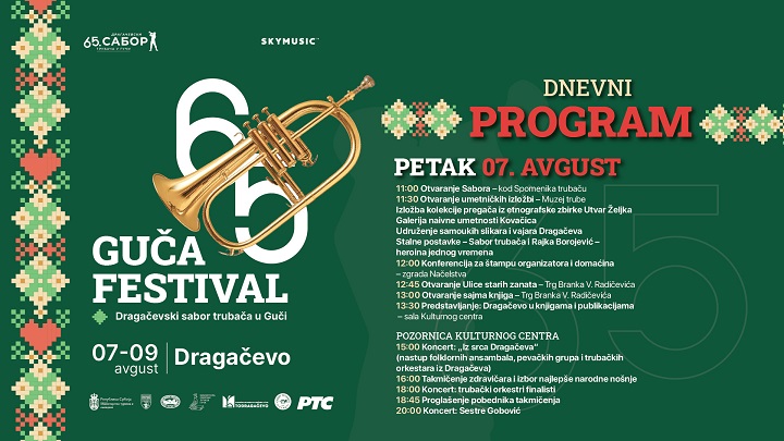 BOGAT KULTURNO-UMETNIČKI PROGRAM U GUČI