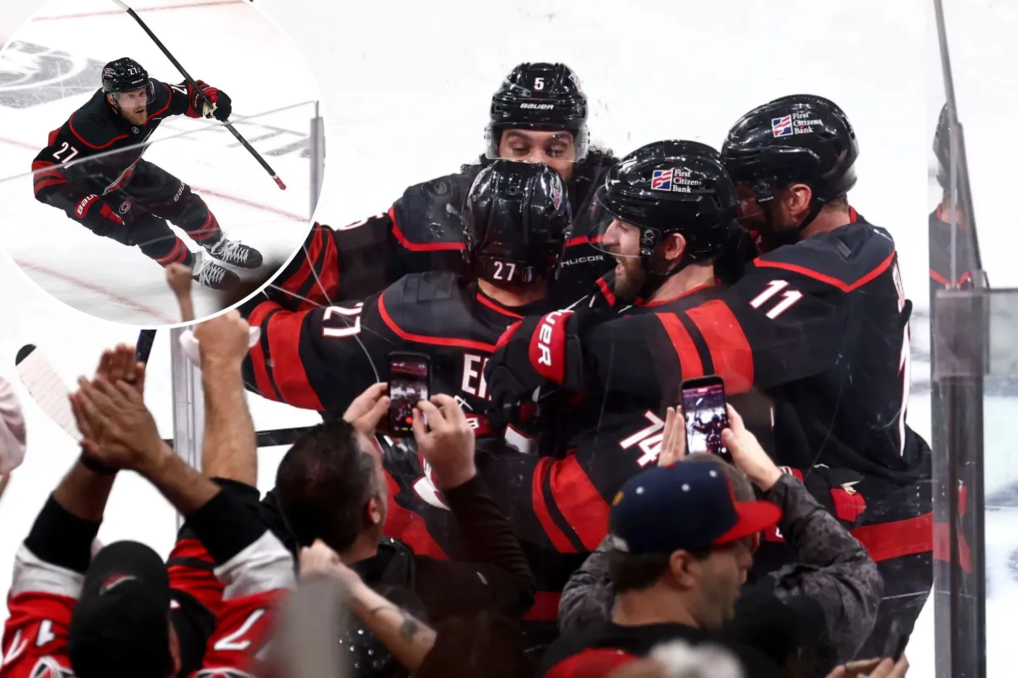 Nikolaj Ehlers plays hero as Hurricanes beat Canadiens in OT to even Eastern Conference finals