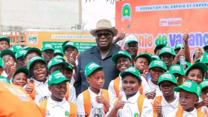 De retour du Tonkpi : 100 enfants de Marcory reviennent grandis par une aventure humaine et culturelle