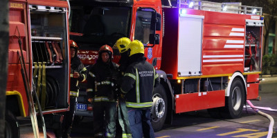 Zapaljen lokal na Voždovcu? Policija pronašla kanister na licu mesta