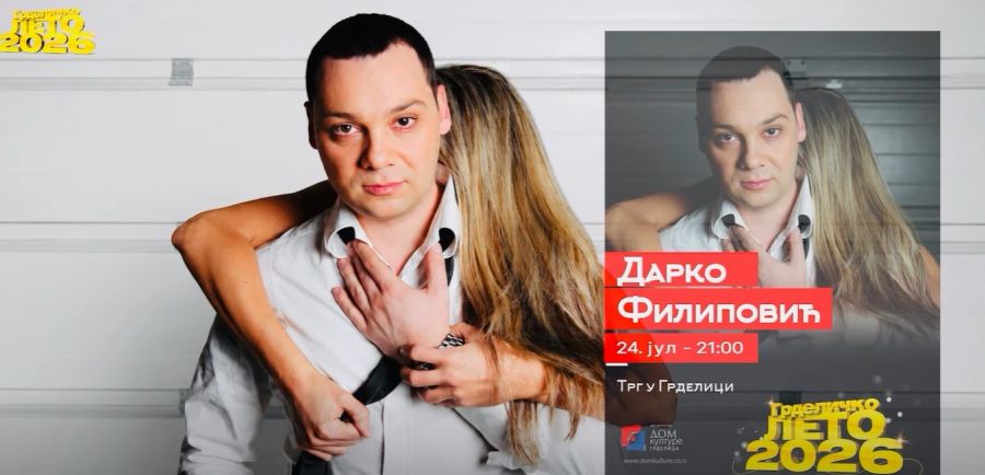 Darko Filipović večeras u Grdelici, sutra regata i moto skup