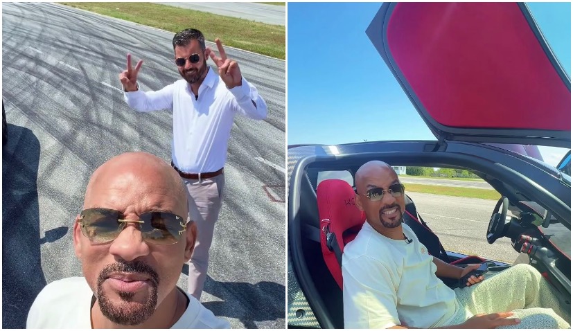 Will Smith takes unforgettable ride in Croatia with Mate Rimac