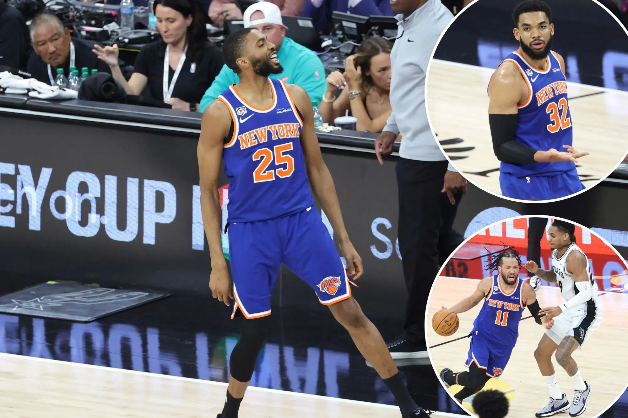 Knicks take commanding NBA Finals lead over Spurs after they avoid Game 2 collapse