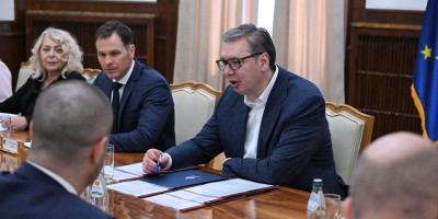 Vučić sa predstavnicima MMF: Srbija uspeva da održi dobru fiskalnu poziciju