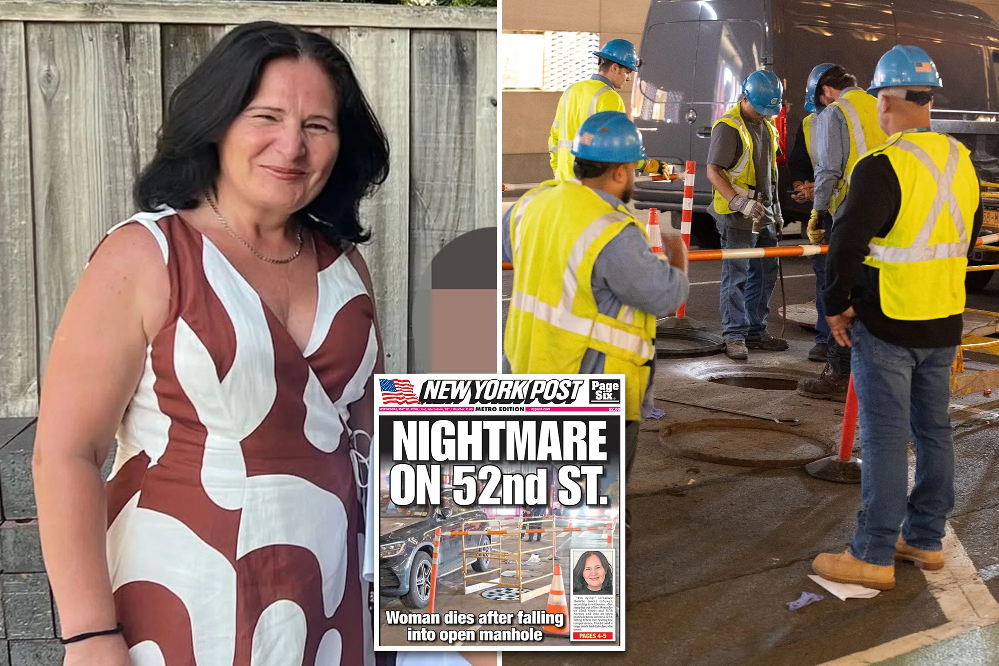 Family of grandmother who was killed falling into open NYC manhole files wrongful death suit against ConEd