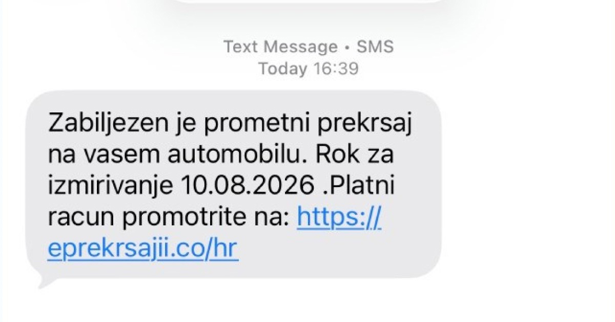 Policija: Pojavila se lažna stranica za plaćanje kazni, izgleda kao e-Građani
