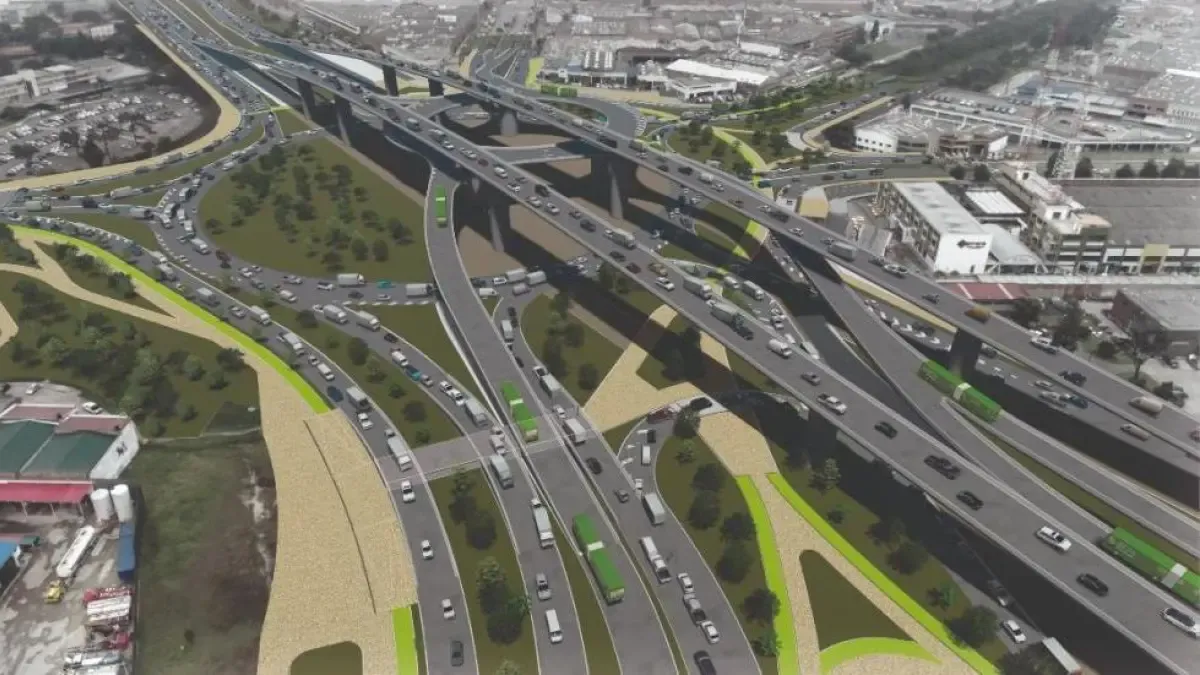 Obra de avenida de Las Américas con carrera 50, en Bogotá, supera 40% de ejecución, según informó el IDU