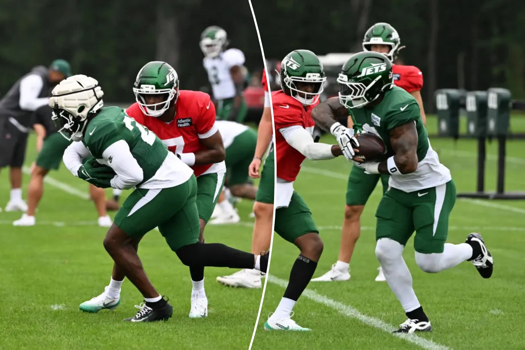 Jets downplay Breece Hall’s groin strain with chance to test their depth
