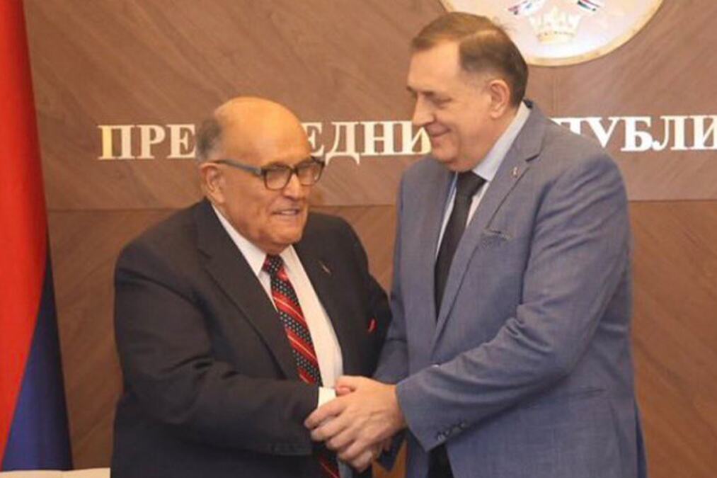 DODIK POSLAO PUNU PODRŠKU: "Verujem u oporavak Rudija Đulijanija, bio je legendarni gradonačelnik Njujorka" (FOTO)