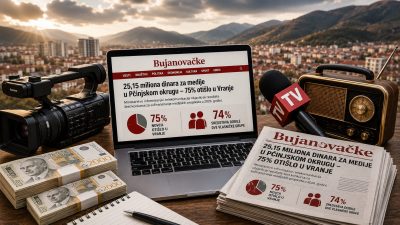 Medijski konkursi: 25 miliona za jug, a ovo su rekorderi