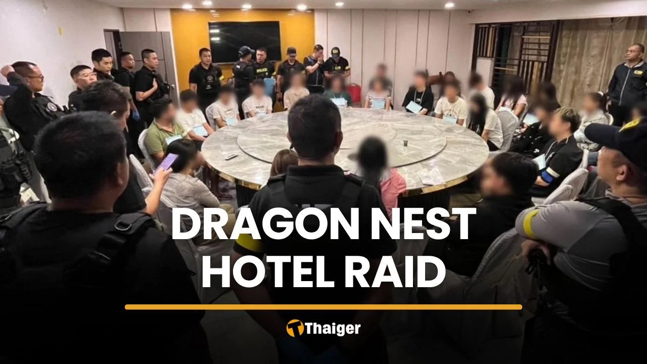 Police raid ‘Dragon Nest’ hotel running Chinese-only casino and drug den