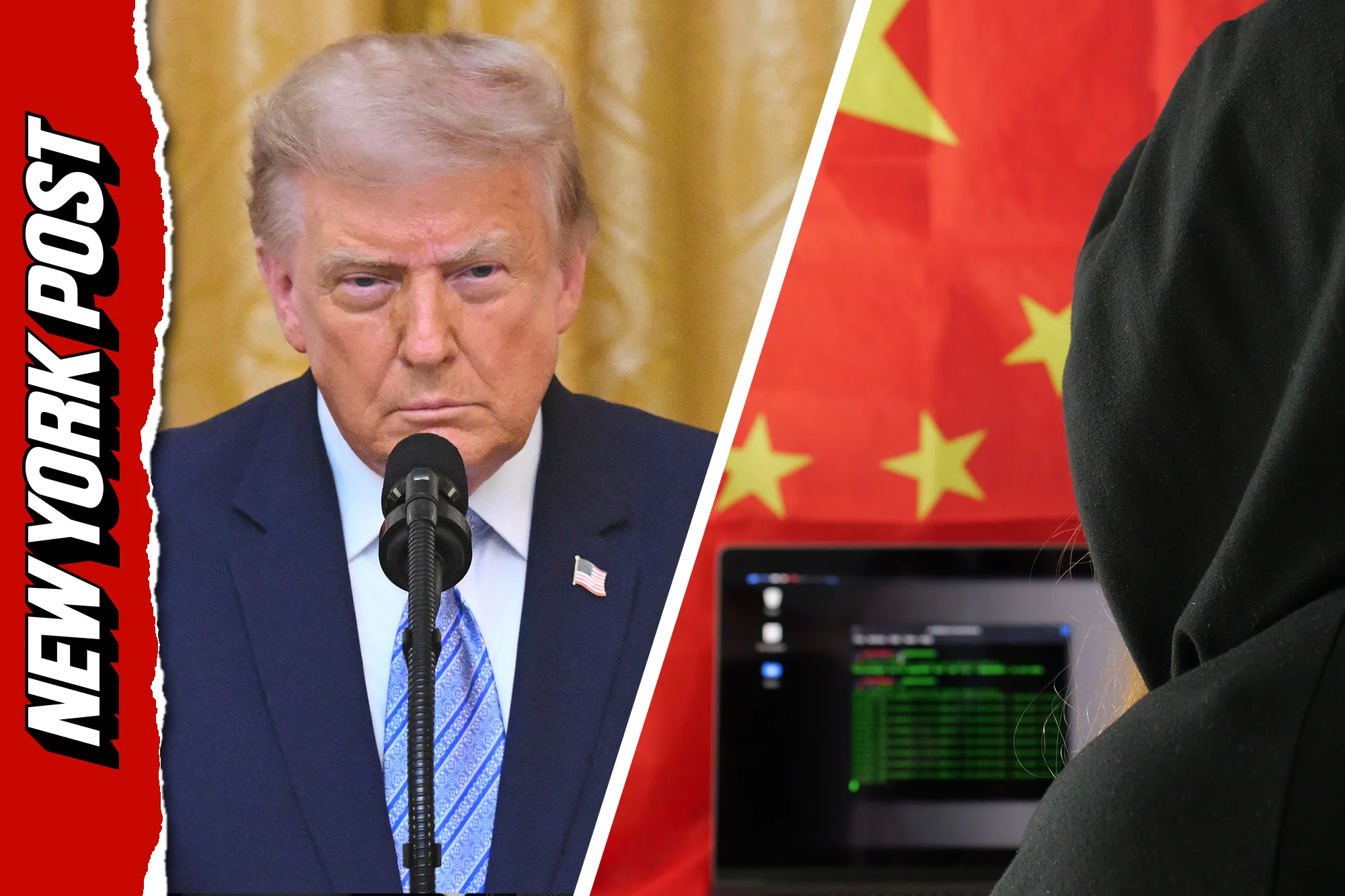 Trump reveals China stole voter registration data from 220M Americans