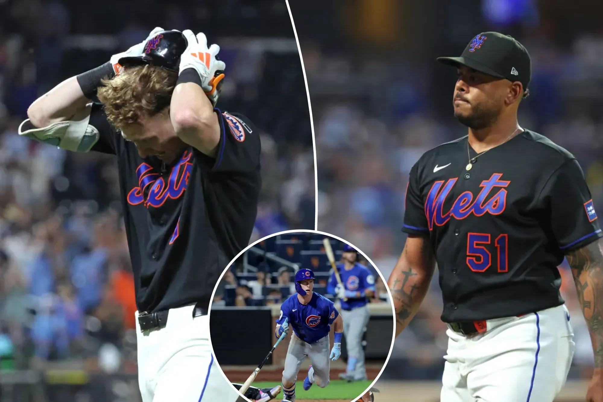 Sloppy Mets fall short against Cubs for sixth straight loss as season continues downward spiral