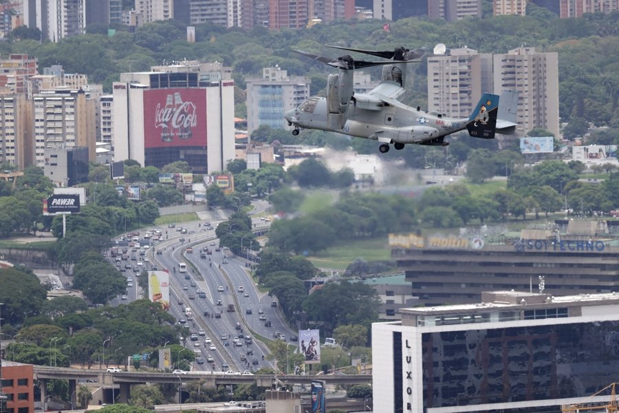Lo que no se vio del simulacro militar en la embajada estadounidense en Caracas