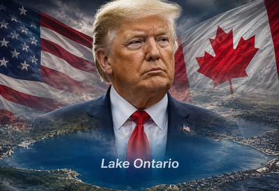 (FOTO) Tramp hoće da prekrsti čuveno jezero? ''Ontario'' bi mogao da postane ''Jezero Amerika'': Trgovinski rat prerasta u dublje konflikte sa Kanadom