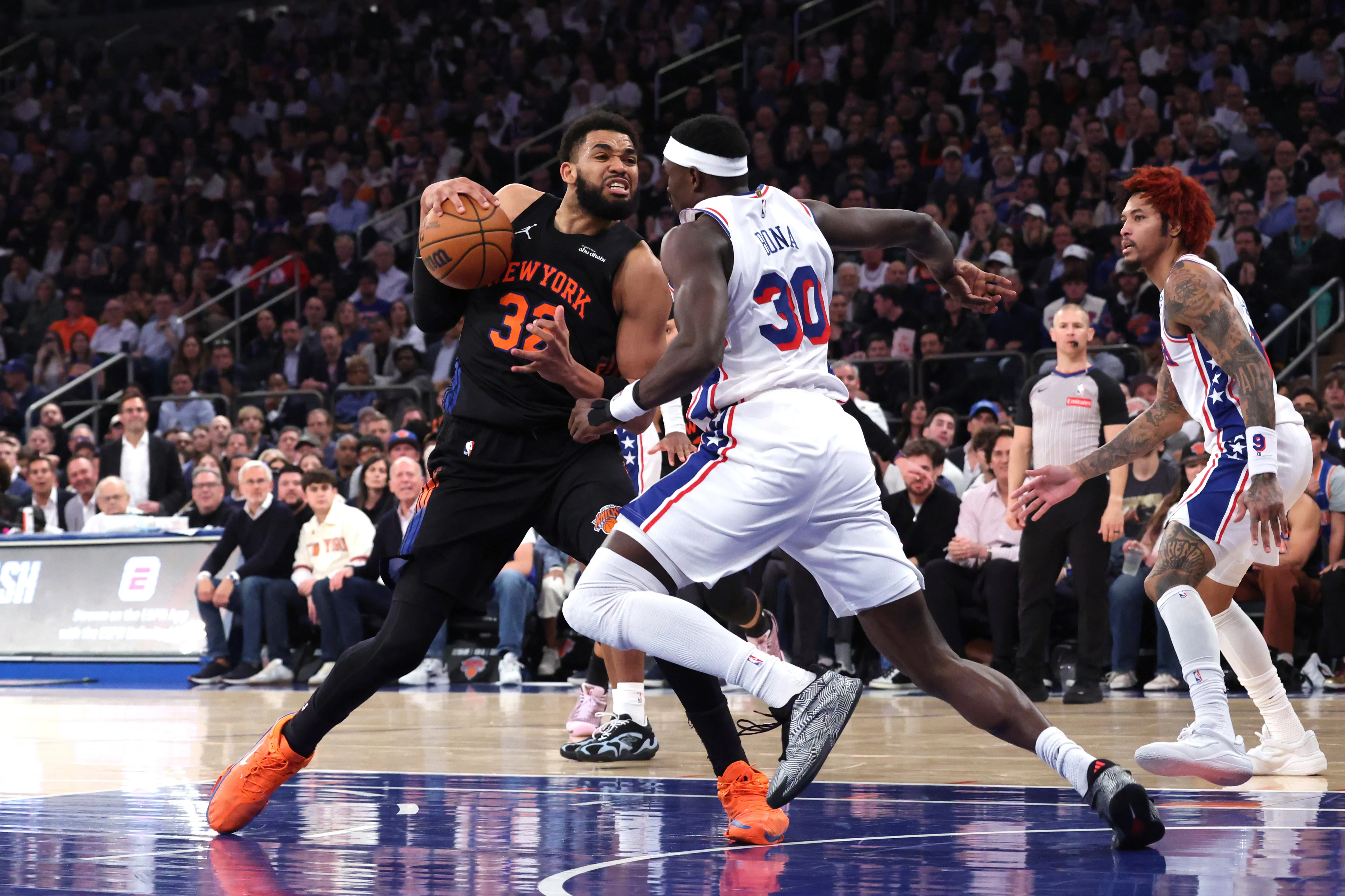 Heroes, zeros from Knicks’ Game 2 win over 76ers: Karl-Anthony Towns cleaned up his game