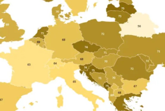 Karta Evrope zapalila internet: BiH bolja od Hrvatske