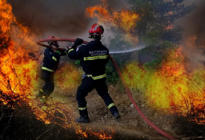 Trebević u plamenu: Veliki požar izbio iznad Sarajeva, sve ekipe krenule ka požarištu