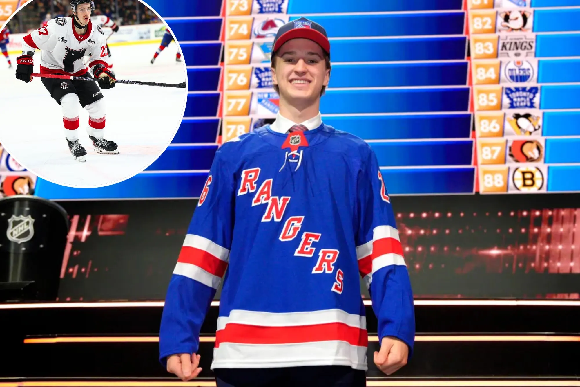 Rangers beef up on blue line to help key area of need on NHL draft Day 2