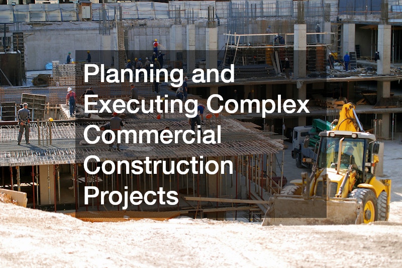 Planning and Executing Complex Commercial Construction Projects – Next Biz Playbook