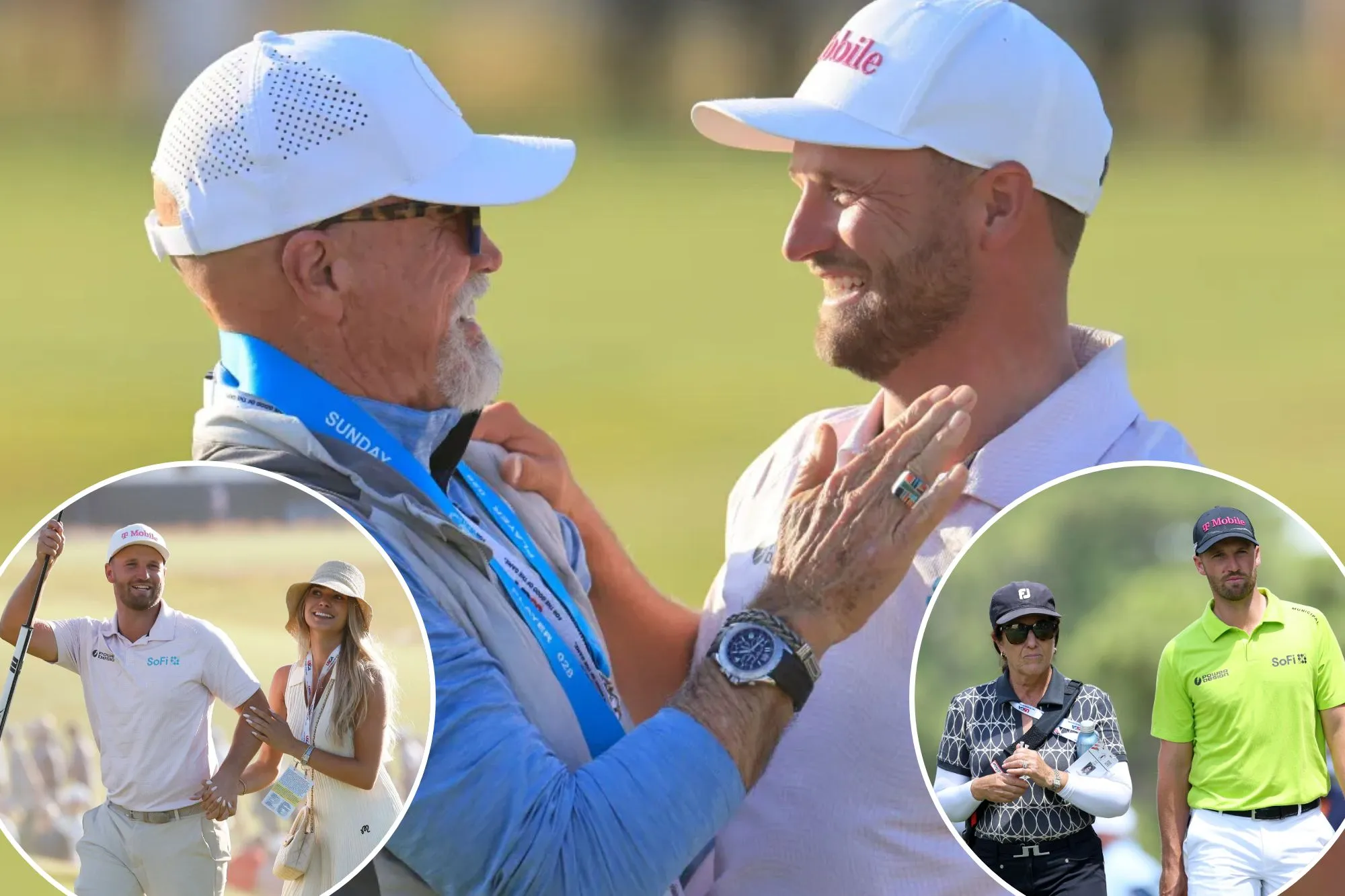 Wyndham Clark surprised by father after tumultuous US Open win that wasn’t one-man job: ‘What a warrior’