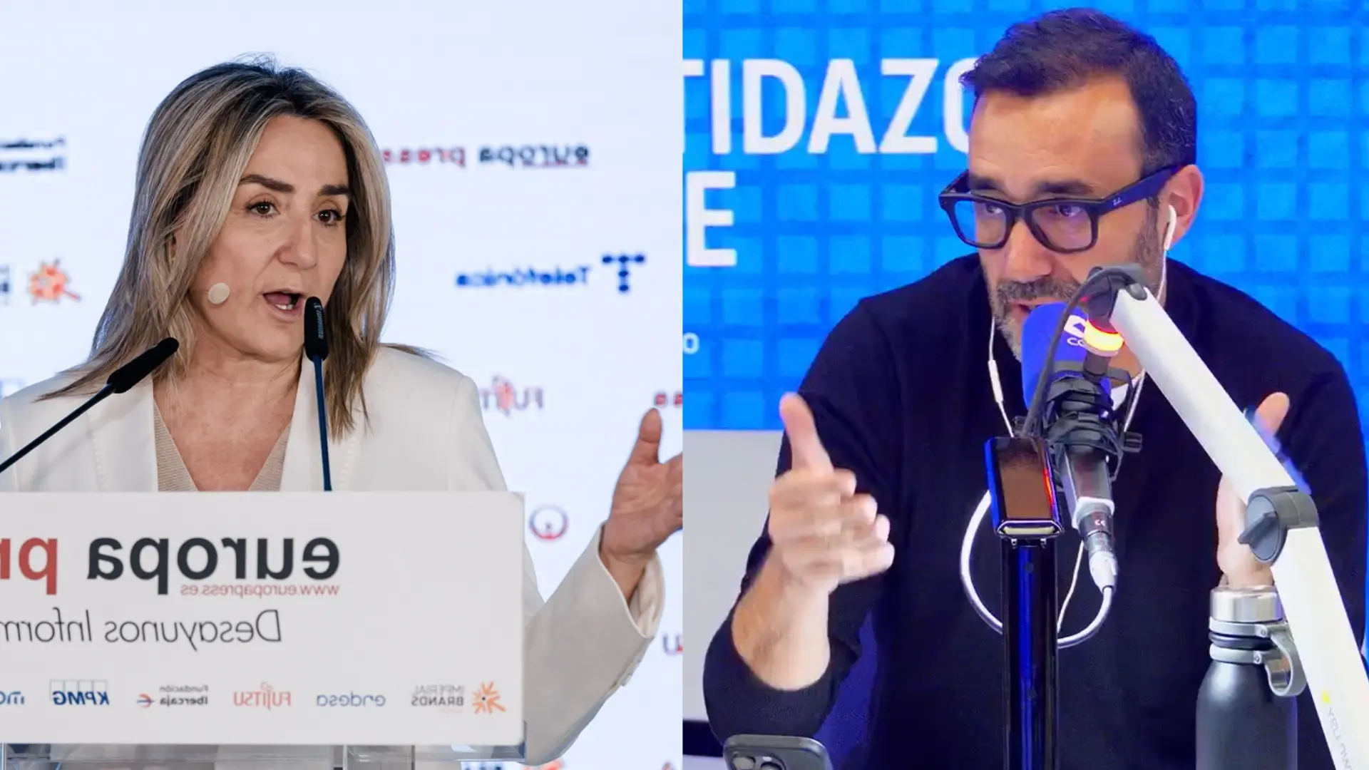  La crítica de Juanma Castaño a Milagros Tolón: "Si un ministro hubiera hecho esas declaraciones, iría a la calle" 