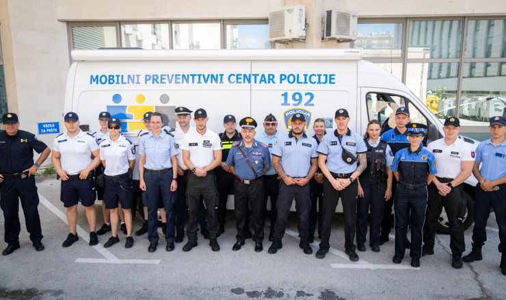 U Split stigli policajci iz devet država u sklopu projekta Sigurna turistička destinacija