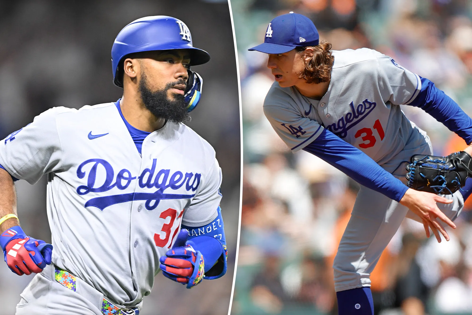 Teoscar Hernández nears Dodgers return; Tyler Glasnow still ‘not doing anything’