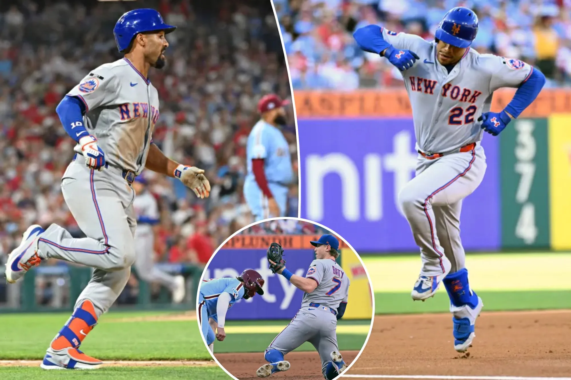 Juan Soto’s two home runs propel Mets past Phillies for series-opening win