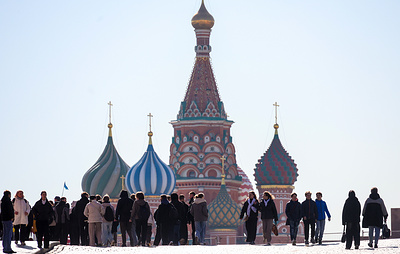 Турпоток в Москву из стран дальнего зарубежья вырос на 12%