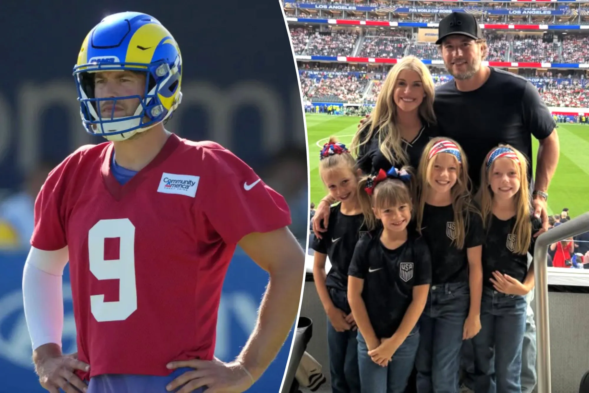 Matthew Stafford’s wife Kelly’s Rams camp sendoff captures cost of NFL life