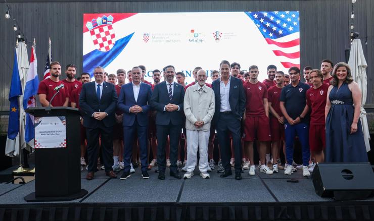 John Malkovich, Toni Kukoč i Vatreni na promociji hrvatskog turizma u Alexandriji
