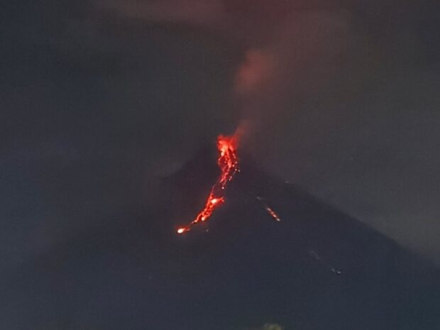 Phivolcs records 'more energetic' activity in Mayon Volcano