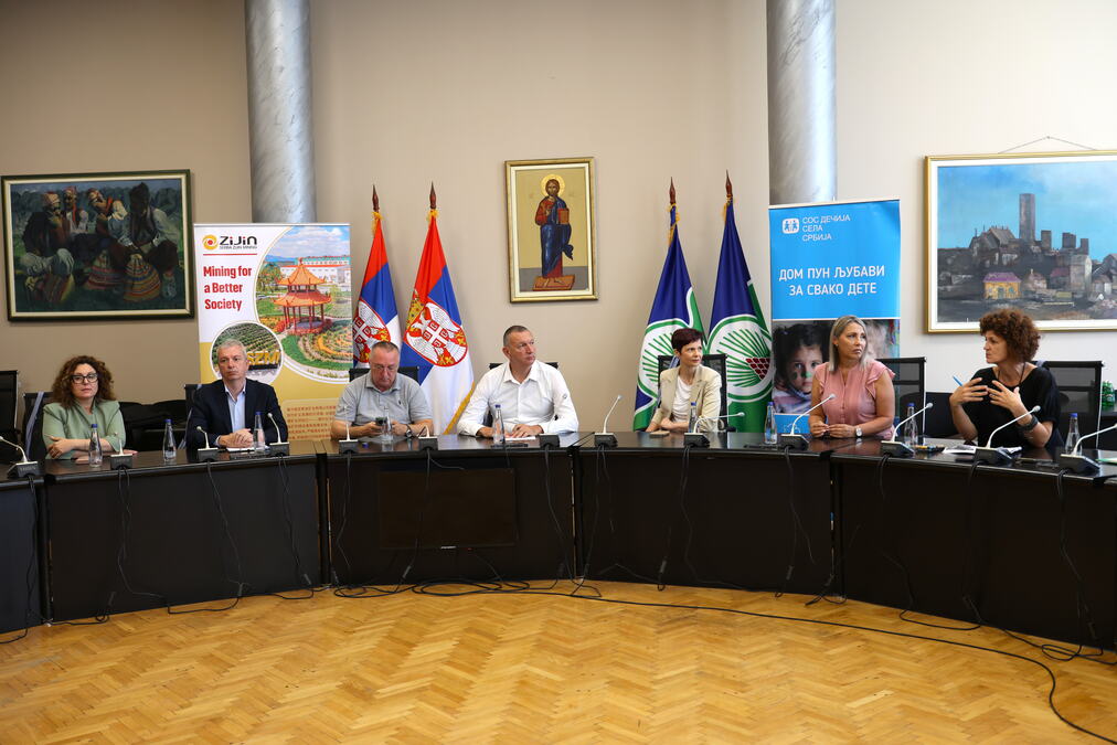 Kompanija Srbija Ziđin Majning: Dva miliona dinara za projekat Fondacije SOS Dečija sela Srbije