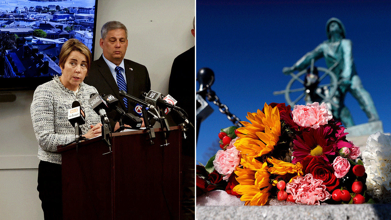 Massachusetts governor asks US Navy to help retrieve bodies, evidence from sunken fishing vessel