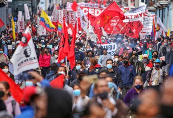 International Labor Day marches attract thousands