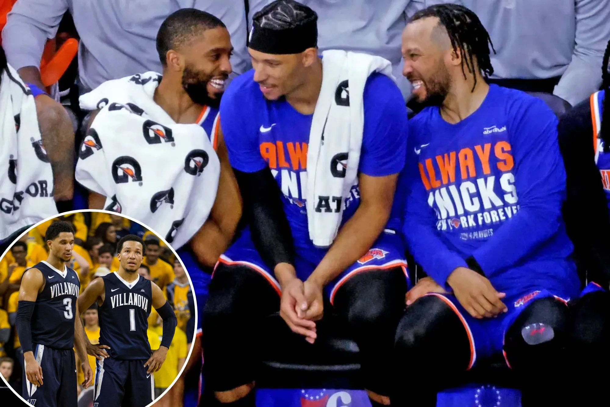 Knicks’ Villanova trio know what they’re trying to accomplish together is ‘almost impossible’
