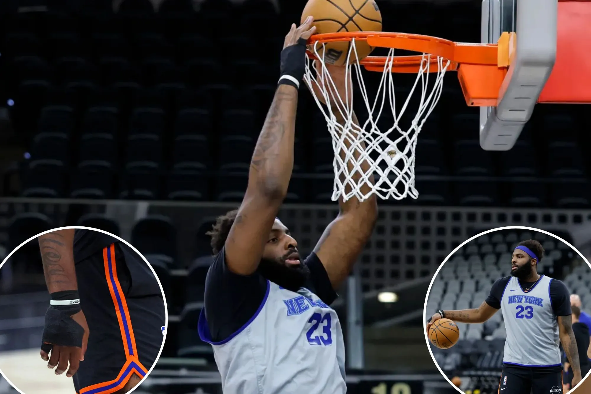 So much still hangs on Mitchell Robinson unknown in NBA Finals  — even if Knicks avoided worst