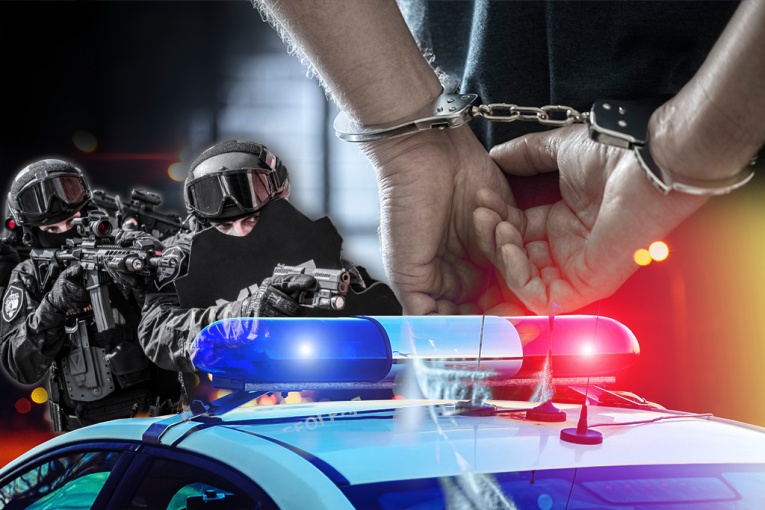SPREČENA LIKVIDACIJA! Srbin uhapšen u Skoplju, policija mu našla pištolj, nož, municiju! (FOTO)