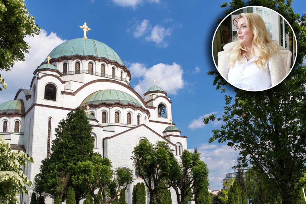 PEVAČICA NA IVICI SUZA ISPRED HRAMA Pre samo tri meseca rodila treće dete, sad SATIMA na nogama u nepreglednoj koloni: Ovako se čuvaju hrišćanske vrednosti