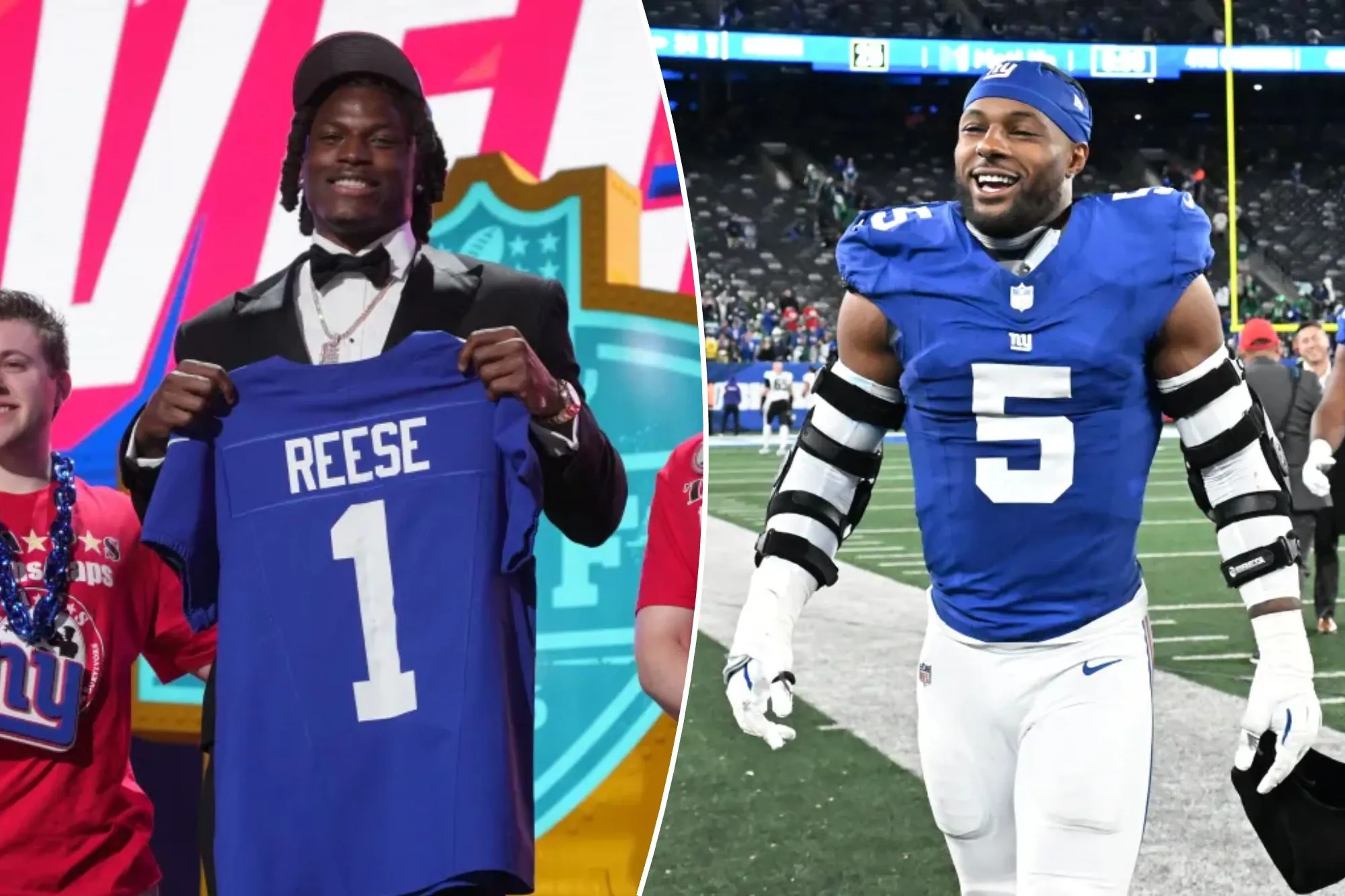 How Arvell Reese affects Kayvon Thibodeaux’s Giants future after NFL draft surprise