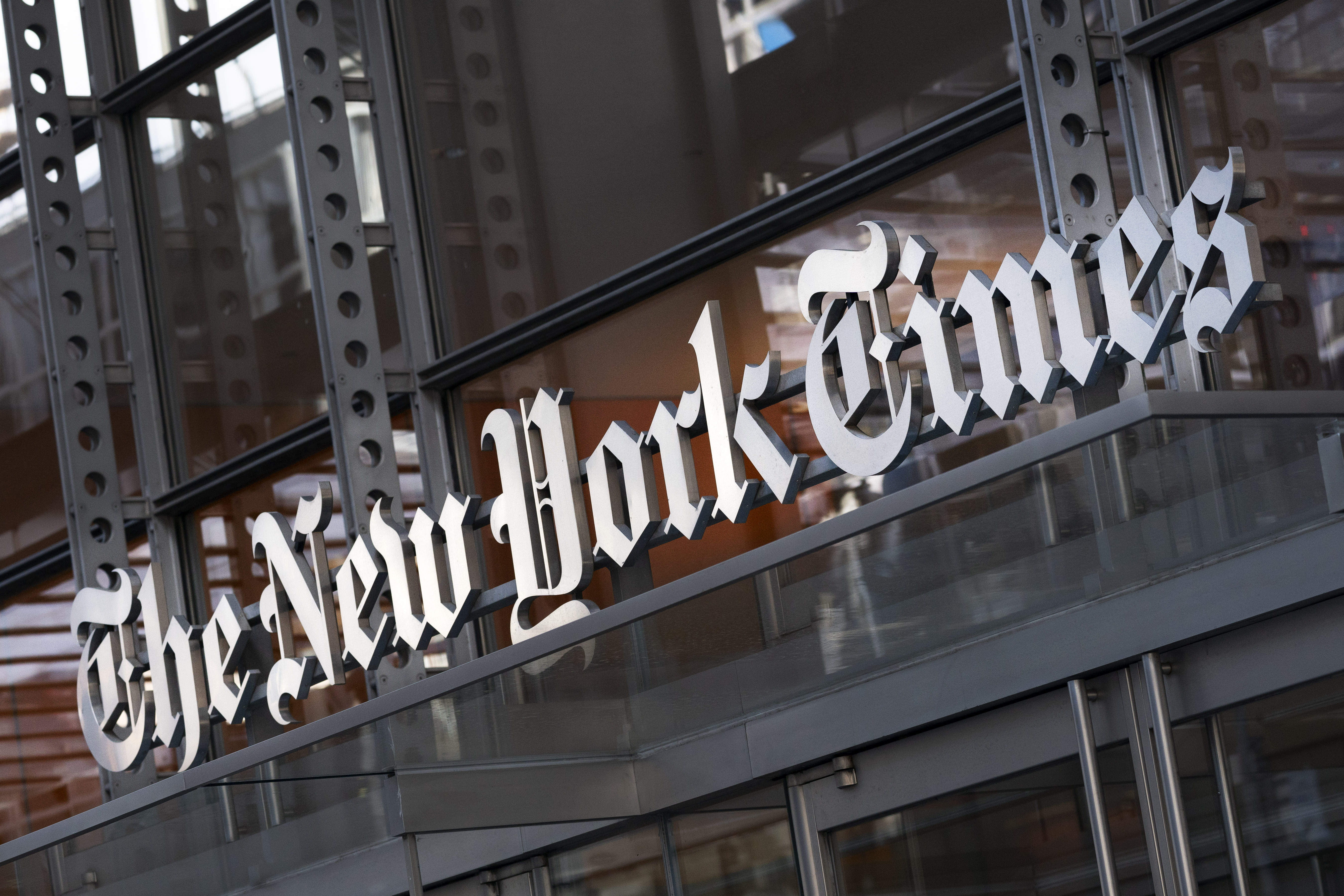 U.S. rights group sues New York Times, claiming discrimination against a white man