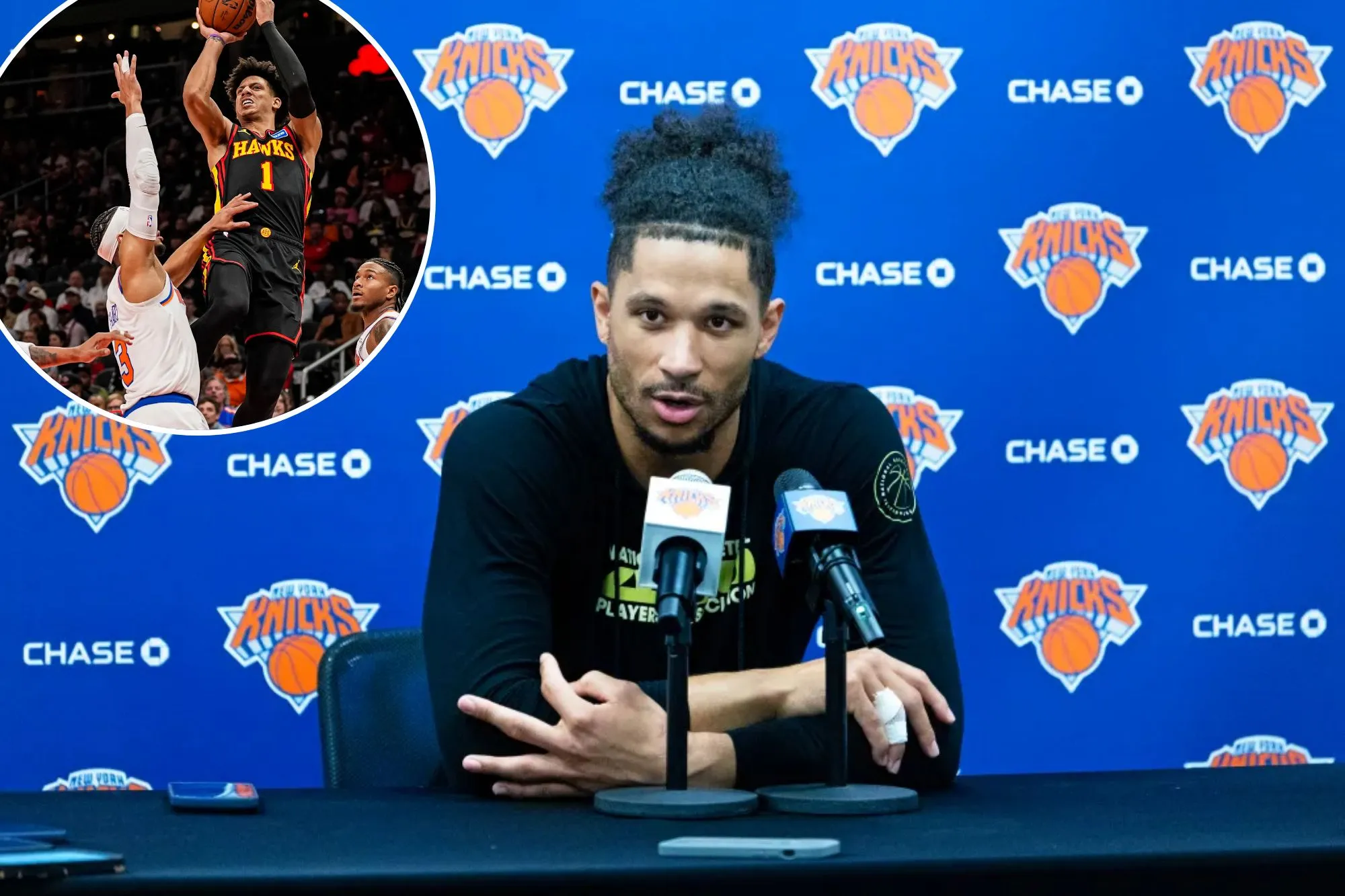 Josh Hart could take on Hawks’ biggest threat as Knicks’ true season begins