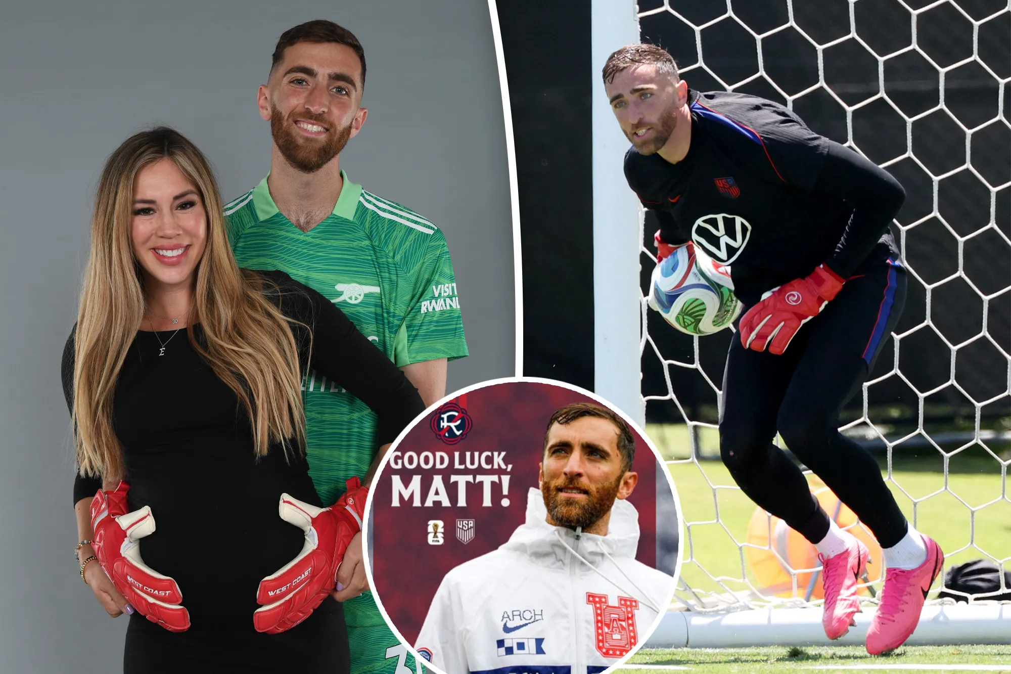 Matt Turner’s wife Ash stands behind USMNT despite World Cup bench role